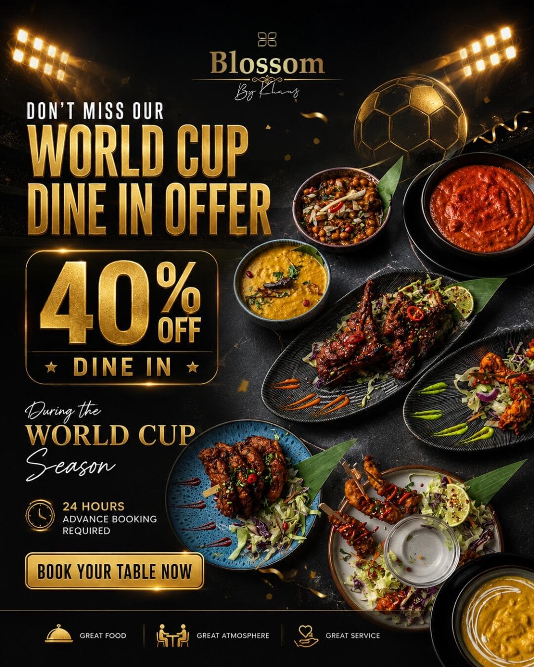 40% OFF on Dine in